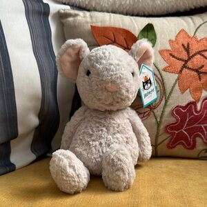 NWT Retired Jellycat: Tumbletuft Mouse